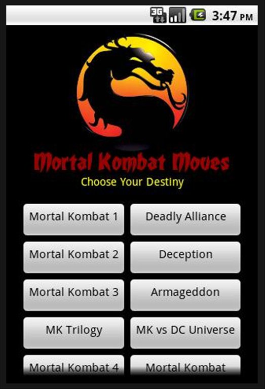 download mortal kombat 9 moves android